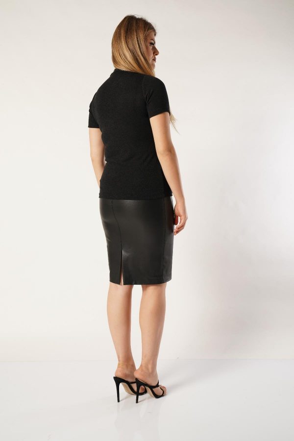 Wholesale Black Plus Size Women Skirt