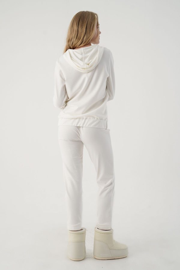 Wholesale Cotton Women White Trousers