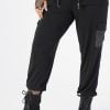 Wholesale Plus Size Sports Black Trousers