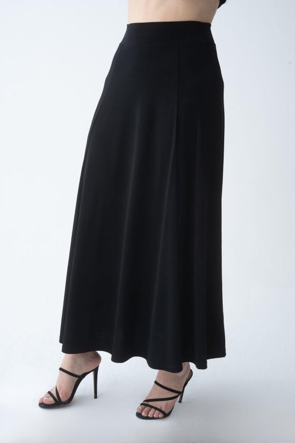 Wholesale Plus Size Black Maci Skirt